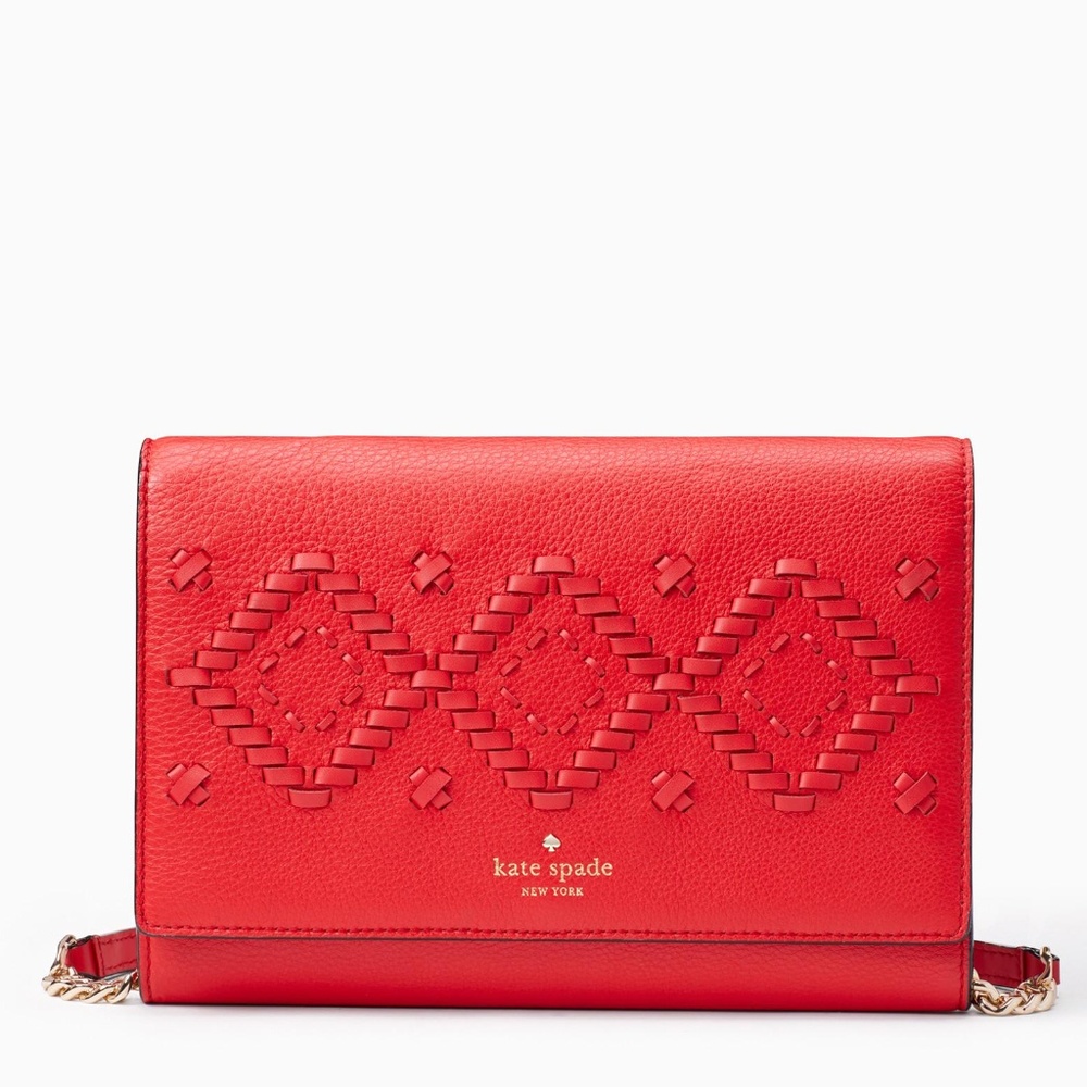Kate Spade Valencia Flynn Street Crossbody Red